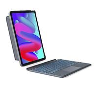 Inateck Tastiera Bluetooth compatibile con iPad Air 5/4 10,9 pollici, iPad Pro 11 pollici 4/3/2/1, tastiera rimovibile con retroilluminazione a 7 colori e touchpad, layout QWERTZ, KB04111