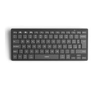Inateck Tastiera Bluetooth Wireless Ultra-Sottile Connessione a 3 Dispositivi, Compatibile con iPad Pro/Air, PC, Windows, iPadOS, Android e iOS, Batteria da 18 Mesi, Design Portatile, Grigio