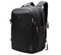 Inateck Zaino da Viaggio Leggero 38,5-46L, Zaino da Cabina per Aereo, Nero