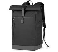 Inateck Zaino Porta PC Donna Uomo Compatibile con Computer da 17 pollici, a Prova di Spruzzi d'acqua, Nero