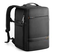 Inateck Zaino Ryanair 40x20x25, Bagaglio a Mano 20L Borse da Cabina, per Easyjet resistente agli schizzi, per Uomo e Donna, 14 Pollici Zaino Porta PC Nero