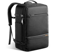 Inateck Zaino Viaggio 42L, Bagaglio a Mano, Borse da Cabina Resistente agli Schizzi, per Uomo e Donna, Compatibile con 15,6 Pollici PC, Nero