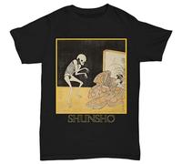 INATUE Casual T-Shirt Spirit of The Renegade Monk (1783) By Katsukawa Shunsho Black L