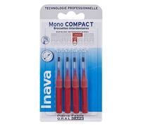 Inava - Spazzole interdentali 1,5 mm, colore: Rosso X4 Mono Compact Inava