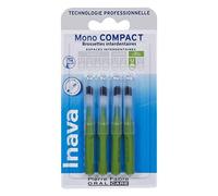 Inava - Spazzole Interdentali 2,2 Mm Verde X4 Mono Compact Inava