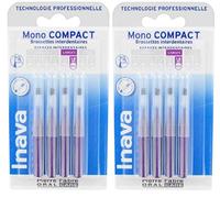 Inava Spazzole Mono Compact, 1,8 mm, confezione da 2 x 4 = 8