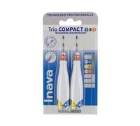 Inava Trio Compact 6 Spazzole interdentali nere - ISO1/2/3 0,8-1,2 mm