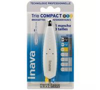 Inava Spazzole interdentali Trio Compact (0,1,2) 0,6 mm · 0,8 mm · 1 mm