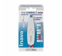 Inava Trio Compact ISO 1/4/5 1 Manico + 3 Spazzolini Interdentali - Spazzolini interdentali