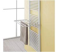 Inbagno 2 pezzi stendibiancheria per Scaldasalviette Termoarredo, 51 x 36 cm, Portata 5 kg in polipropilene 100%, regolabile in due posizioni (2 pezzi)