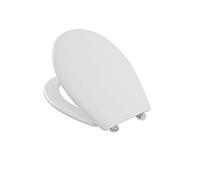 Inbagno Copriwater Compatibile per WC Roca Serie Polo in termoindurente Bianco