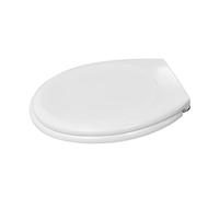 Copriwater dedicato Incea Iside, in Termoindurente Bianco, con Chiusura Ammortizzata Soft Close e Sgancio Rapido