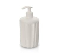 Inbagno Dispenser Sapone colorato Beige, 280 ml in plastica, Linea Ring