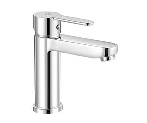 Inbagno Miscelatore per lavabo Bagno monocomando, in Ottone Cromato, Include piletta di Scarico, IOLE