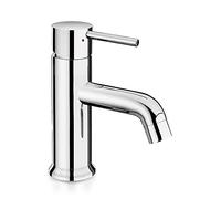 Inbagno Rubinetto Miscelatore lavabo Bagno, piletta Inclusa, in Ottone Cromato Serie Manola (Rubinetto lavabo)