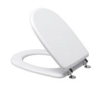 Inbagno Sedile WC copriwater Cesame Aretusa, Modello Compatibile Come Originale, Cerniere Regolabili in Acciaio Cromo Incluse