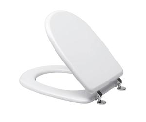 Inbagno Sedile WC copriwater Cesame Aretusa, Modello Compatibile Come Originale, Cerniere Regolabili in Acciaio Cromo Incluse