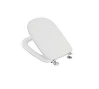 Inbagno Sedile WC per Vaso VINCENTI Serie Curva in Termoindurente Bianco