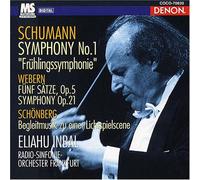 Inbal & Frankfurt Rso - Schumann 1/Webern: Sym & 5 [Import]