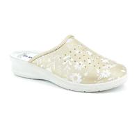 inblu Colorati Zoccoli Floreali, Sandali Donna, Platino, 40 EU