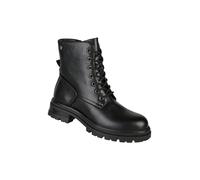 Inblu Anfibi donna con lacci e zip - nero