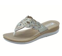 InBlu BV000044 Ghiaccio Infradito per Donna con strass