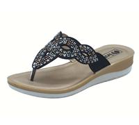 InBlu BV000044 Nero Infradito per Donna con strass