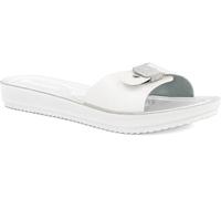 inblu Chips Ciabatte, Scalzati Bassi da Donna MOD. ME-35 Platino