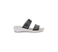 Inblu Ciabatte Donna Doppia Fascia Regolabili a Strappo Nero 38 EU