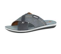 inblu Ciabatte con Fasce Incrociate, Pantofole Uomo, Blu, 44 EU