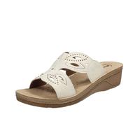 Inblu Ciabatte Con Zeppetta Bianco - Donna Scarpe Ciabatte Comfort E Sanitarie
