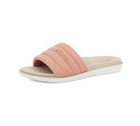inblu Ciabatte Donna a Fascia Colorata con Scritta, Suola Dual Density, Rosa, 39 EU