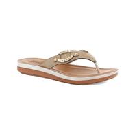 inblu Ciabatte Donna Eleganti con Accessorio - Infradito Comodo e Raffinato con Plantare Imbottito in Ecopelle