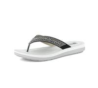 inblu Ciabatte Donna Infradito con Strass e Soffice Plantare Imbottito, dal 35 al 41, Nero, 36 EU