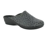 inblu Ciabatte Donna Invernali Pantofole Leggere Morbido e Flessibili con Stampa Animalier BJ0140 (Grigio, 37)