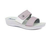 inblu Ciabatte Donna Regolabili da chiusura a Strappo con plantare imbottito e suola Antishock