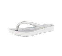 inblu Ciabatte Infradito Donna Colorate con Suola Super Flessibile e Leggera, Argento, Nero, 35 EU