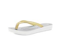 inblu Ciabatte Infradito Donna Colorate con Suola Super Flessibile e Leggera, Platino, 40 EU