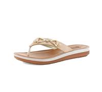 inblu Ciabatte Infradito Donna con Originale Catena, Plantare Imbottito in Ecopelle, Rosa, 38 EU