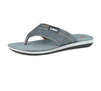 inblu, Ciabatte Infradito Fascia Alta in Tessuto, Uomo, Blu, 40