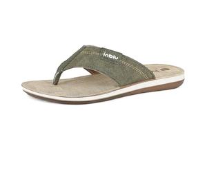 inblu, Ciabatte Infradito Fascia Alta in Tessuto, Uomo, Tundra, 42