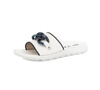 inblu Ciabatte Mare Donna con Fascia e Maxi Catena Colorata e Suola Morbida e Flessibile, Sandali, Turchese, 36 EU