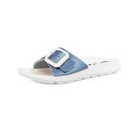 inblu Ciabatte Mare Donna con Fascia e Maxi Catena Colorata e Suola Morbida e Flessibile, Sandali, Denim, 37 EU