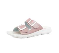 inblu Ciabatte Mare Donna Doppia Fascia con Fibbia Regolabile, 35/41, Sandali, Rosa, 39 EU