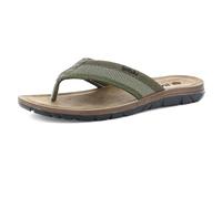 inblu Ciabatte Uomo Infradito con Plantare in Ecopelle Imbottito, Suola Leggera e Resistente, dal 39 al 46, Nero, 41 EU