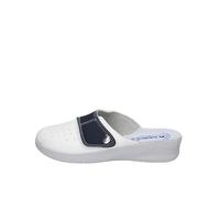 inblu Colorati Zoccoli Chiusura a Strappo, Donna, Bianco Blu, 40 EU