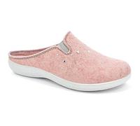 inblu comode Pantofole Donna Invernali ECOFRIENDS elastico e cuoricini Plantare in tessuto Imbottito Rosa 39