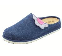 InBlu CS000043 Avio Pantofole per Donna in lana cotta con sottopiede estraibile