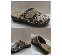 Inblu d015 sabbia ciabatta doona panno strappo sottopiede soft anatomico suola a