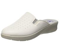 inblu Donna Ciabatte Klassische Ospedale Clogs Lavoro Pantofole 5034 (BIANCO,40)